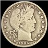 Image 1 : 1906-D Barber Half Dollar NICELY CIRCULATED