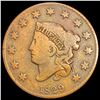 Image 1 : 1829 Coronet Head Large Cent NICELY CIRCULATED
