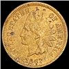 Image 1 : 1867 Indian Head Cent NEARLY UNCIRCULATED