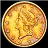 Image 1 : 1854 Rare Gold Dollar CLOSELY UNCIRCULATED