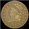 Image 1 : 1810 Classic Head Half Cent NICELY CIRCULATED