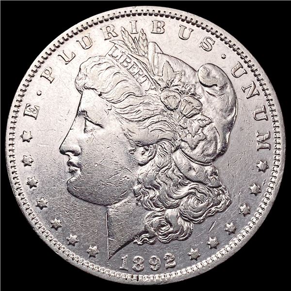 1892 Morgan Silver Dollar CLOSELY UNCIRCULATED
