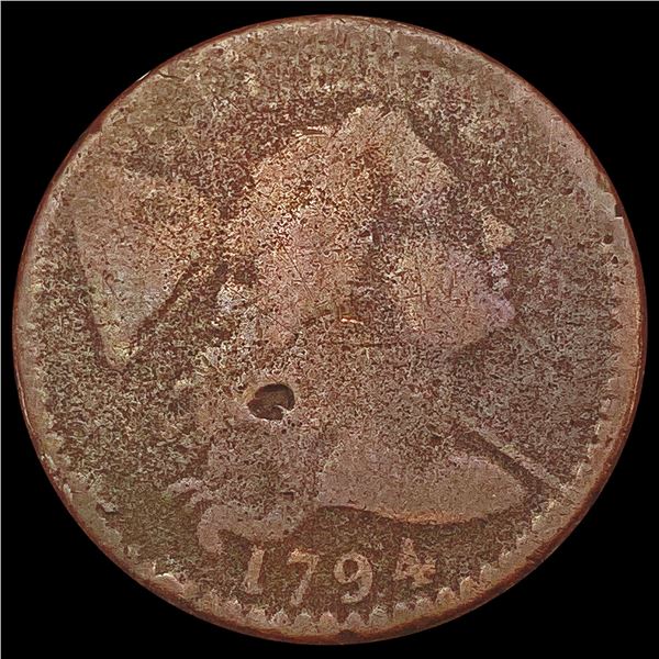1794 Liberty Cap Large Cent NICELY CIRCULATED