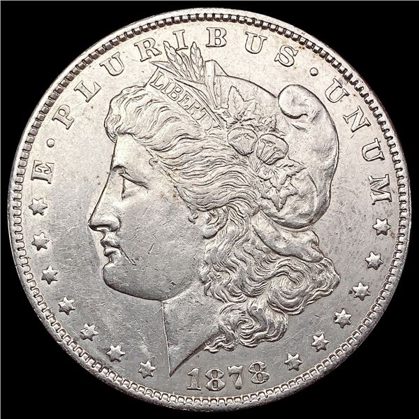 1878-CC Morgan Silver Dollar CLOSELY UNCIRCULATED