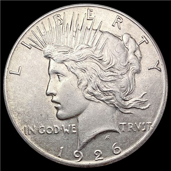 1926 Silver Peace Dollar CHOICE AU