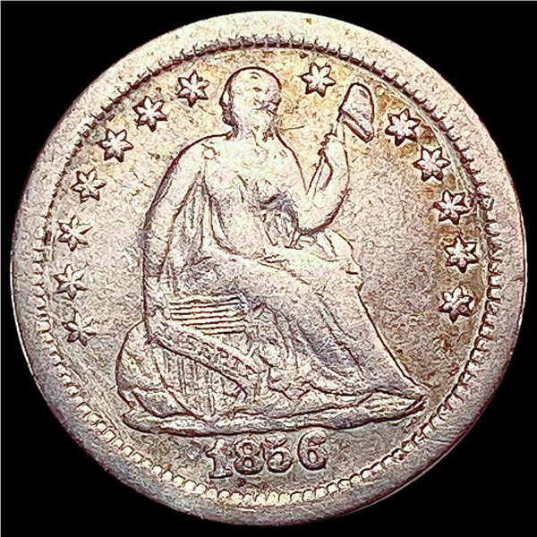 1856-O Seated Liberty Half Dime LIGHTLY CIRCULATED