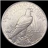 Image 2 : 1921 Silver Peace Dollar CLOSELY UNCIRCULATED