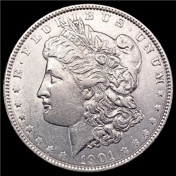 1901 Morgan Silver Dollar CLOSELY UNCIRCULATED