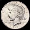 Image 1 : 1921 Silver Peace Dollar CLOSELY UNCIRCULATED