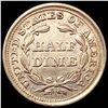 Image 2 : 1857 Seated Liberty Half Dime CHOICE AU