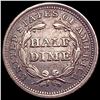 Image 2 : 1857 Seated Liberty Half Dime LIGHTLY CIRCULATED