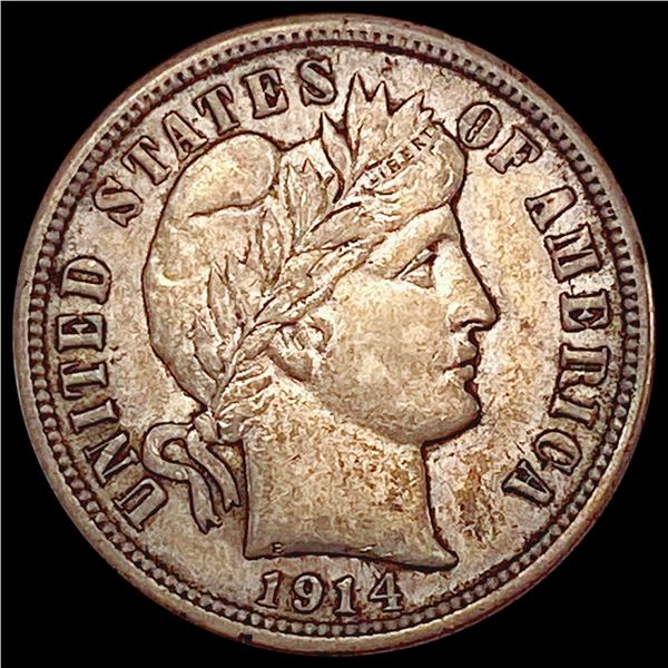 1914 Mercury Dime CLOSELY UNCIRCULATED