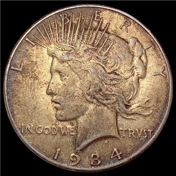 1934-S Silver Peace Dollar LIGHTLY CIRCULATED