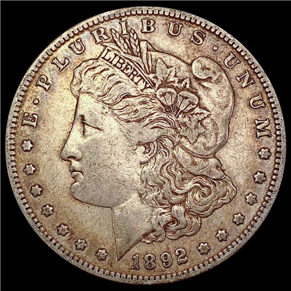 1892-S Morgan Silver Dollar LIGHTLY CIRCULATED
