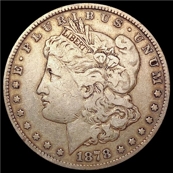 1878-CC Morgan Silver Dollar NICELY CIRCULATED