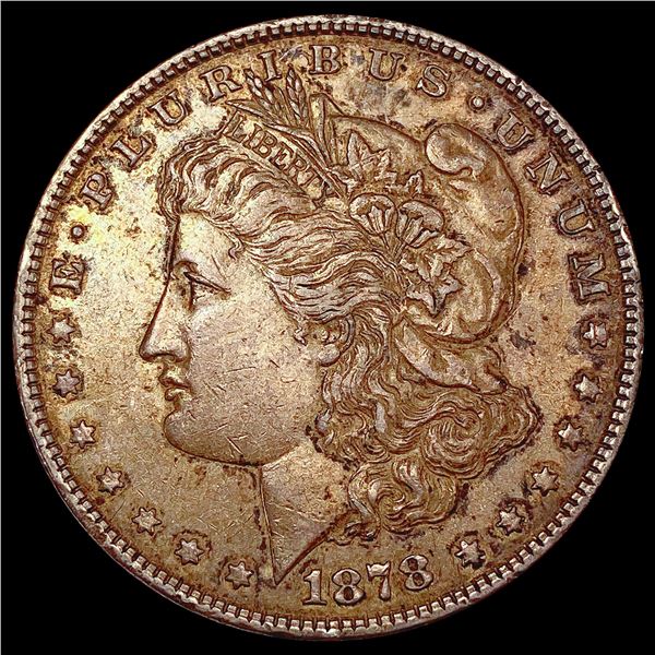 1878 Morgan Silver Dollar CLOSELY UNCIRCULATED