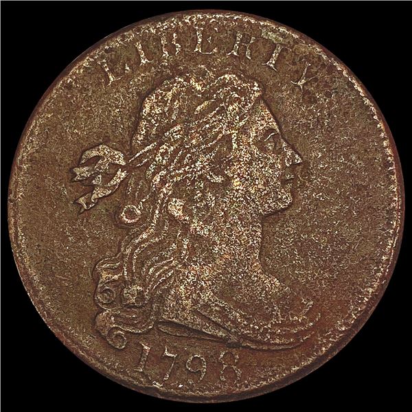 1798 Draped Bust Large Cent NICELY CIRCULATED