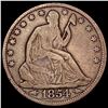 Image 1 : 1854 Arrows Seated Liberty Half Dollar NICELY CIRCULATED