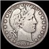 Image 1 : 1908 Barber Half Dollar LIGHTLY CIRCULATED
