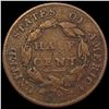 Image 2 : 1825 Classic Head Half Cent NICELY CIRCULATED