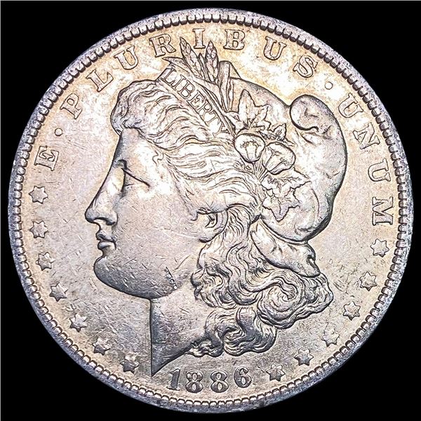 1886-O Morgan Silver Dollar NEARLY UNCIRCULATED