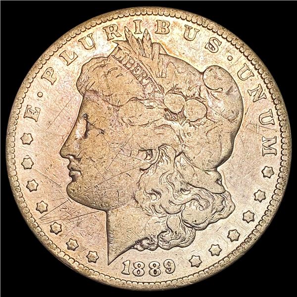 1889-S Morgan Silver Dollar NICELY CIRCULATED