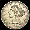 Image 1 : 1897 $5 Gold Half Eagle UNCIRCULATED
