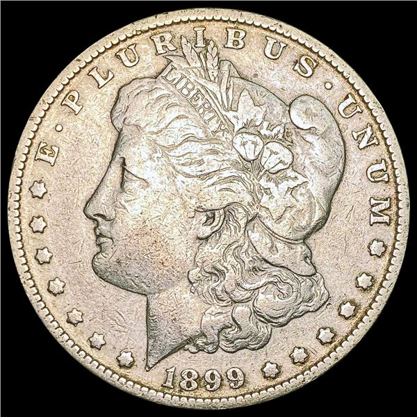 1899-S Morgan Silver Dollar LIGHTLY CIRCULATED