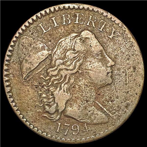 1794 Liberty Cap Large Cent LIGHTLY CIRCULATED