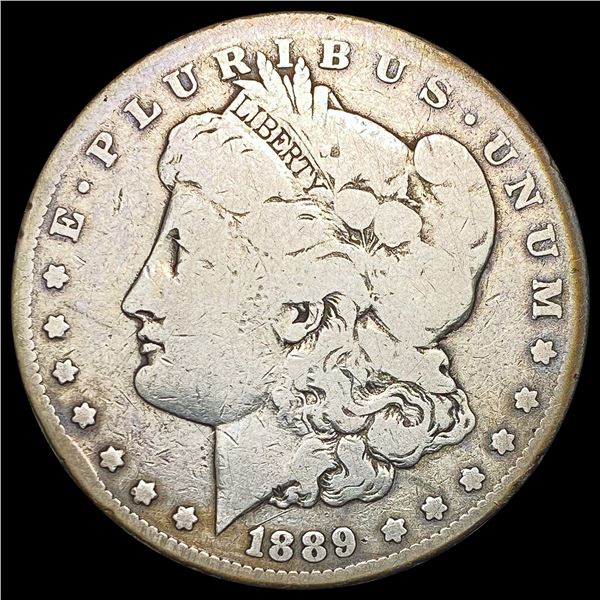 1889-CC Morgan Silver Dollar NICELY CIRCULATED