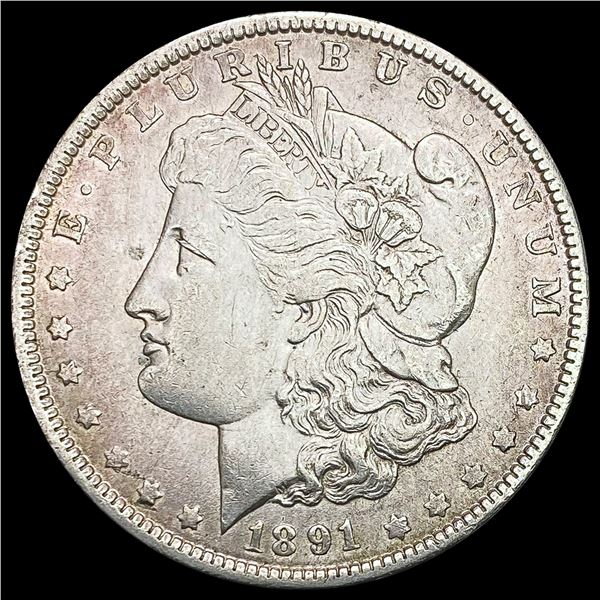 1891-O Morgan Silver Dollar LIGHTLY CIRCULATED