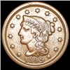 Image 1 : 1849 Braided Hair Large Cent CLOSELY UNCIRCULATED