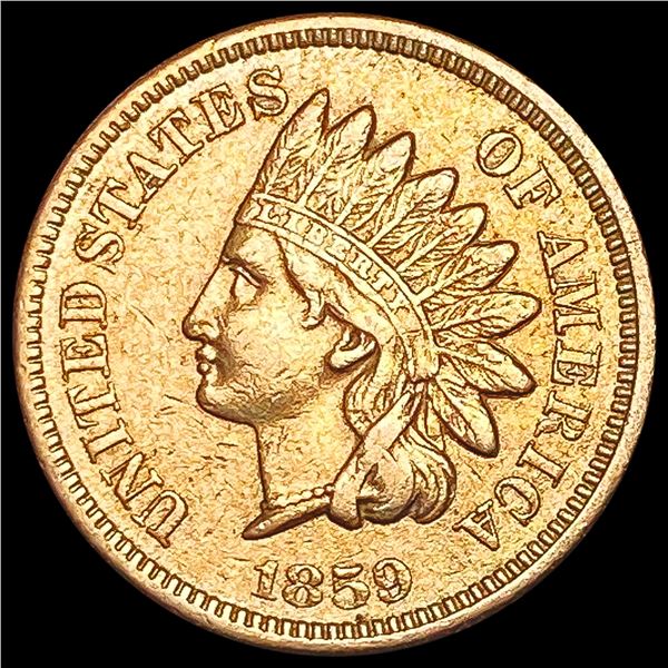 1859 Indian Head Cent CLOSELY UNCIRCULATED