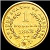 Image 2 : 1852 Rare Gold Dollar HIGH GRADE