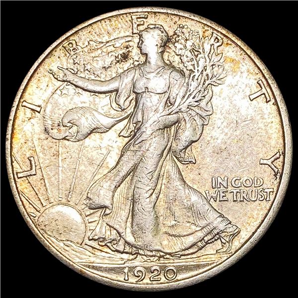1920-S Walking Liberty Half Dollar NEARLY UNCIRCULATED