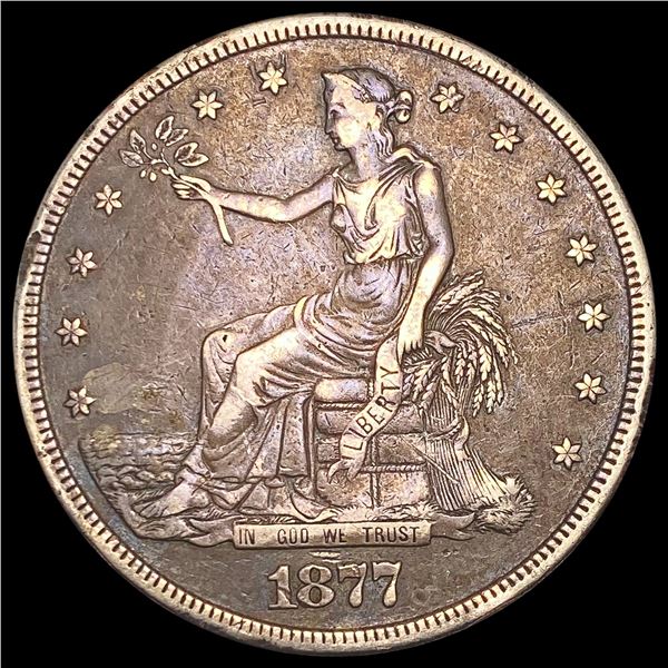 1877-S Silver Trade Dollar LIGHTLY CIRCULATED