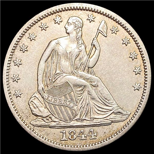 1844-O Seated Liberty Half Dollar CHOICE AU