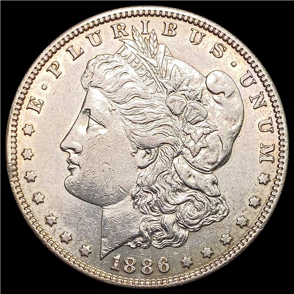 1886-S Morgan Silver Dollar CLOSELY UNCIRCULATED