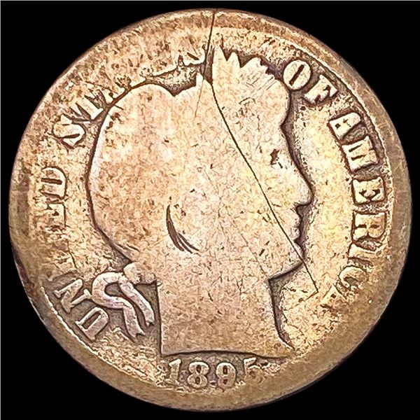 1895-O Barber Dime NICELY CIRCULATED
