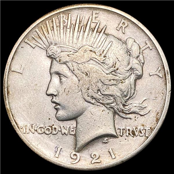 1921 Silver Peace Dollar NICELY CIRCULATED