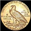 Image 2 : 1909 $2.50 Gold Quarter Eagle CLOSELY UNCIRCULATED