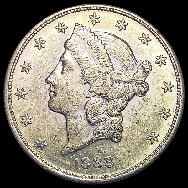 1888-S $20 Gold Double Eagle UNCIRCULATED
