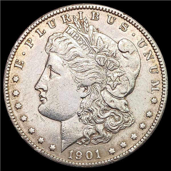 1901-S Morgan Silver Dollar CLOSELY UNCIRCULATED