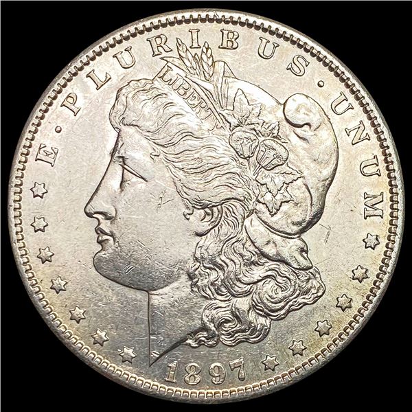 1897-S Morgan Silver Dollar UNCIRCULATED