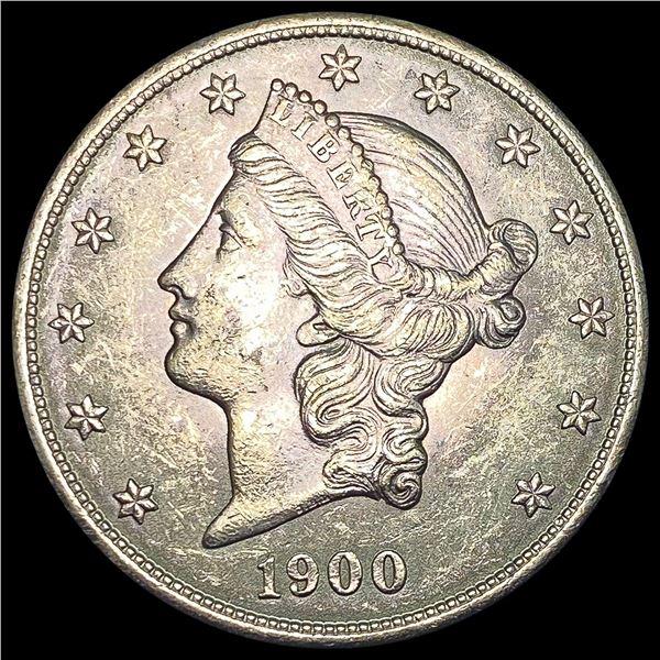 1900 $20 Gold Double Eagle UNCIRCULATED