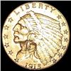Image 1 : 1915 $2.50 Gold Quarter Eagle CLOSELY UNCIRCULATED