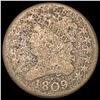 Image 1 : 1809 Classic Head Half Cent NICELY CIRCULATED