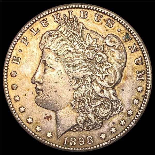 1898-S Morgan Silver Dollar CLOSELY UNCIRCULATED