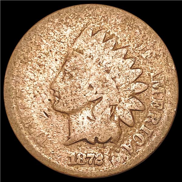 1872 Indian Head Cent NICELY CIRCULATED
