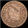 Image 1 : 1809 Classic Head Half Cent NICELY CIRCULATED
